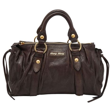 miu miu bag brown|miu michigan handbags.